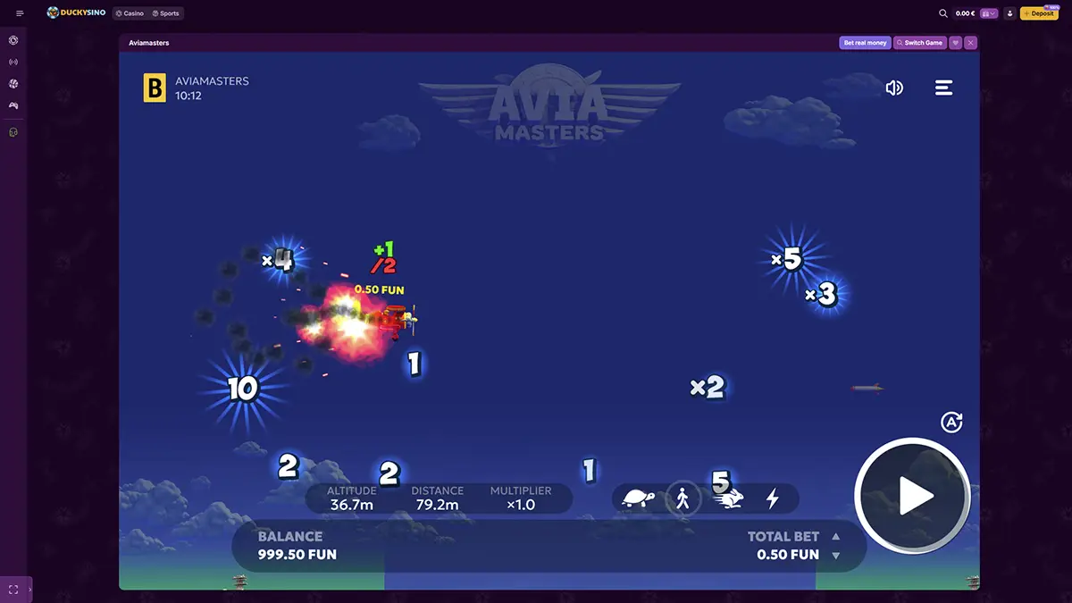 Speel verantwoord bij Duckysino Casino