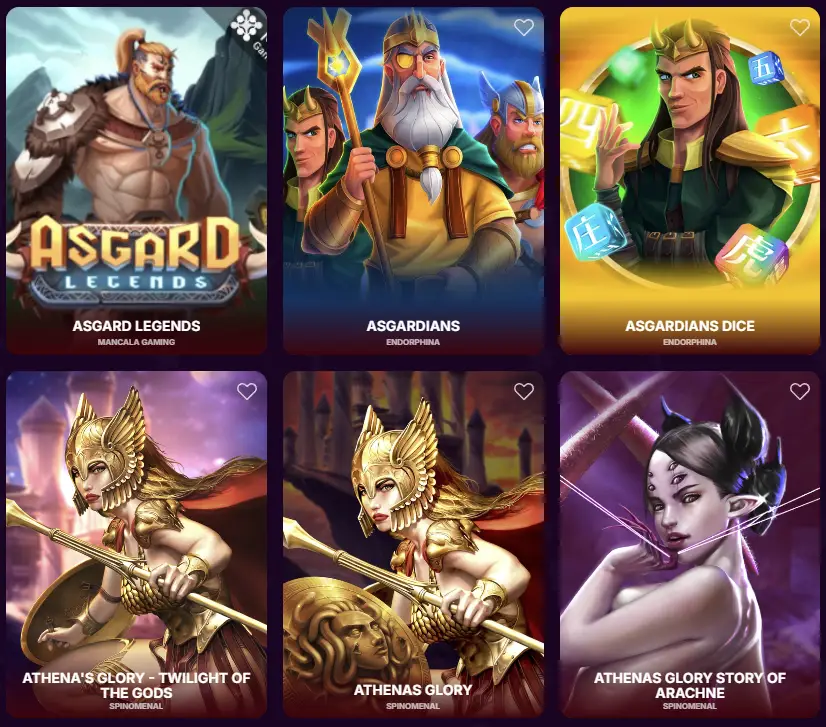 Spellen van gerenommeerde aanbieders bij Duckysino Casino